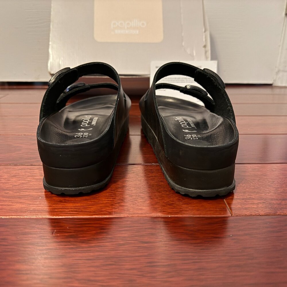 BIRKENSTOCK Arizona Flex Leather Platform - Picture 5 of 12